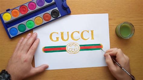 how to draw gucci shoes|gucci logo sketch.